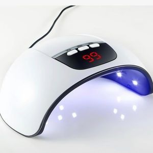 Uv Led Nail Lamp, With 3 Timers And Led Display, 54w, USB, Nail Polish Dryer